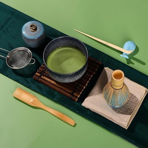 Service thé matcha - service, à