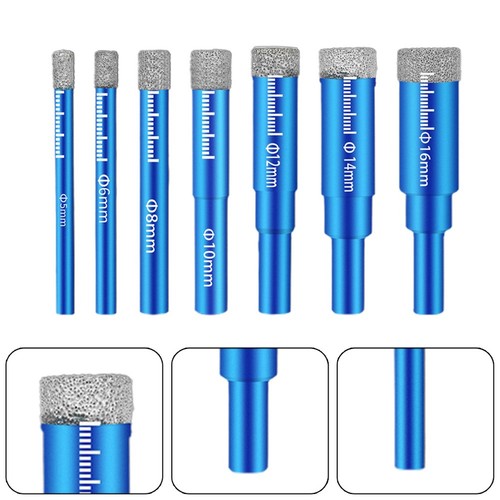 1pc brasée sec mèche - 1pc,