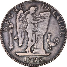 Monnaie, France, Écu de 6