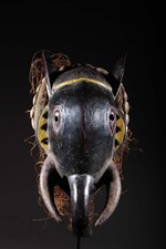 Masque africain masque Baoulé