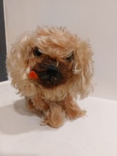 peluche ancienne steiff Pintel chien pecky peky pékinois 