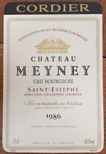 Étiquette Château Meyney