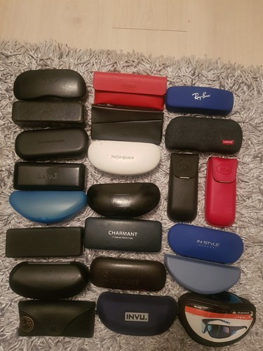 Lots étuis 18 - Étuis, lunettes