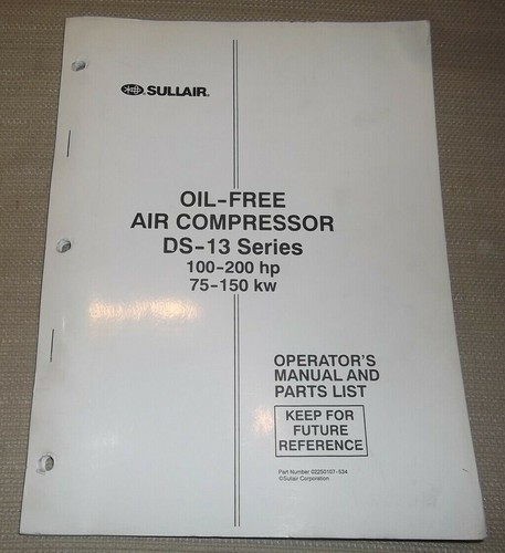 Sullair 100 200hp - de-13, 100-200hp