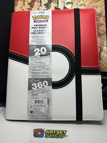 Classeur pokeball ultra pro - classeur,