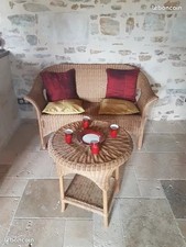 Salon D'intérieur En Rotin