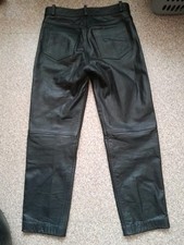 Pantalon Cuir De Buffle Last Rebels Moto,bicker Coupe Jean Homme Taille 44