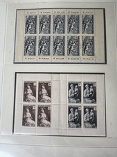 Lot 843 - Collection carnets Croix rouge complète 1952 à 1983 dt 52 et 55