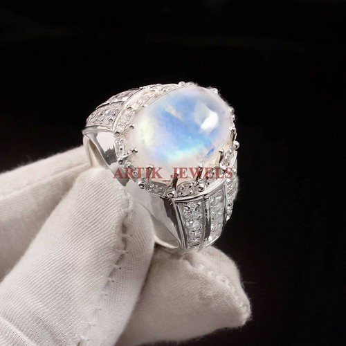 Naturel pierre avec 925 bague - 925,