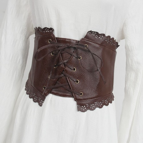 Femme cuir corset - corset, ceinture