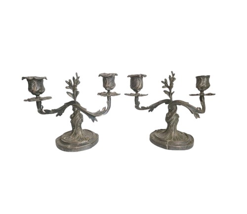 Paire chandeliers style - paire,