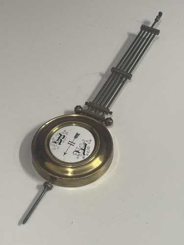 Ancien balancier pour pendule - ancien,