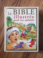 Livre la bible illustrée pour