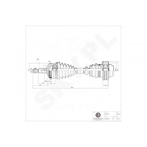 Cardan arbre transmission - arbre,