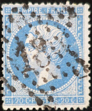 FRANCE timbre NAPOLÉON N°22