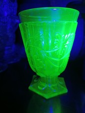 Verre ouraline vert clair Art