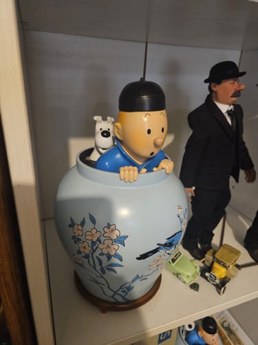 Figurine tintin kuifje snowy - tintin,