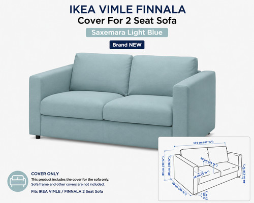 Housse ikea vimle finnala pour - housse,