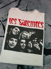 Les Satellites Tee Vintage 80s 2 Sides France Rock Punk Alternatif T-Shirt Live