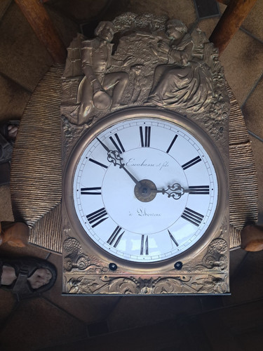 Horloge comtoise ancienne - horloge,