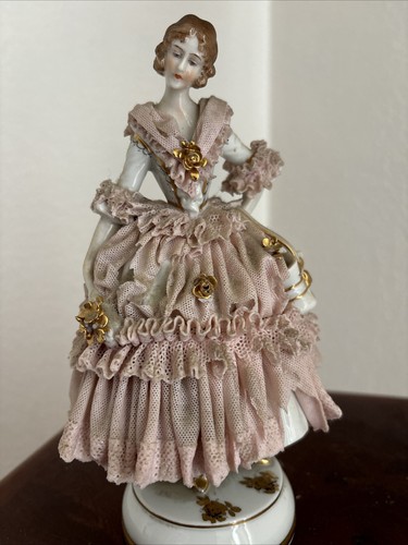 Porcelaine dresde danseuse - dresde,