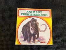 album panini animaux préhistoriques