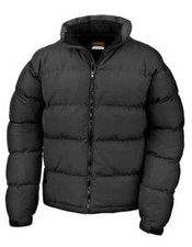 Veste Hiver Hommes Hiver Veste Matelassée Chaud Extérieur Veste Noir
