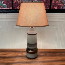 LAMPE CÉRAMIQUE ESTAMPILLÉE