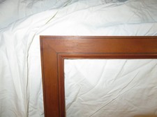 GRAND CADRE BOIS XIX PITCHPIN RESTAURATION LOUIS PHILIPPE DESSIN GRAVURE 1830