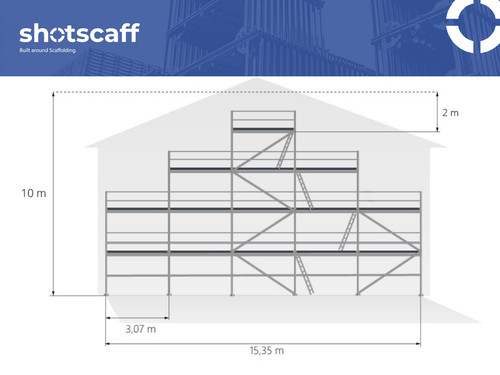 échafaudage façade x - de,