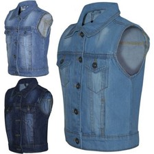 Veste En Jean Fille Bleu Foncé Vêtements Scolaires Âge 3-13 Ans