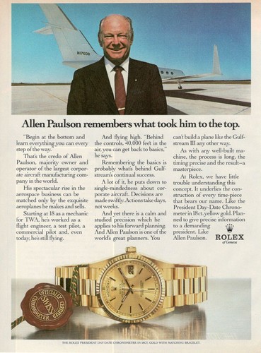 Rolex president day date allen - president, day-date