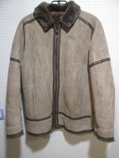 VESTE BLOUSON 100% MOUTON OCCASION T 42 LE RENARD BLANC JACQUES JEKEL TBE