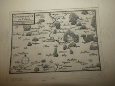 5 GRAVURES XVII eme  le castelet (le catelet actuel) dans l'aisne 