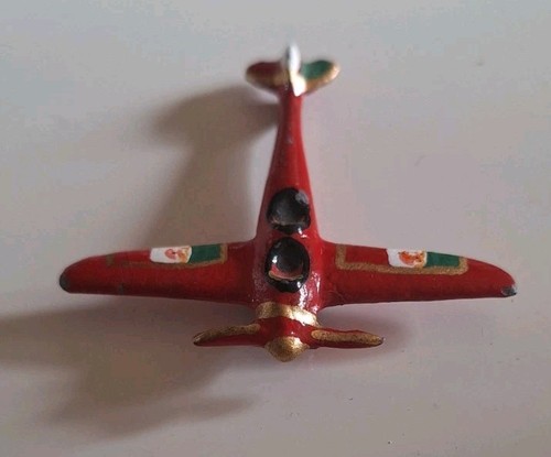 Avion plomb émaillé style - avion,