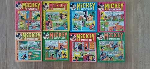Lot livres mickey poche - 8,