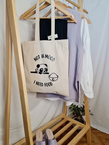 Tote bag panda sac - bag,