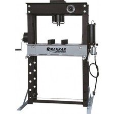 Presse d'atelier manuelle et pneumatique 45T bati boulonné