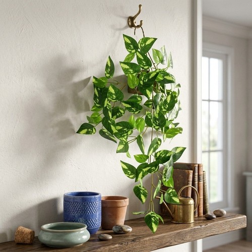 Plante suspendue fausse