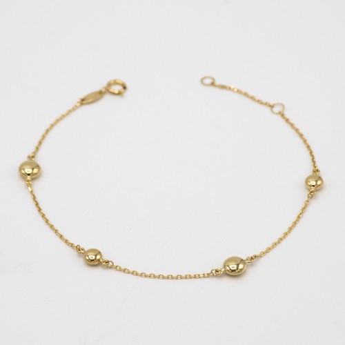 Bracelet jaune 9 carats - jaune,