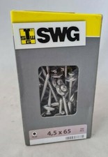 100 Vis de faitage INOX  4,5X65 TORX - vis avec joint 