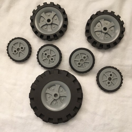 Knex wheels small medium - small,