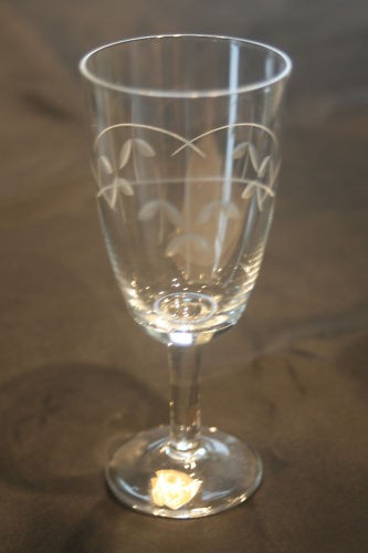 Verre table ancien - de,
