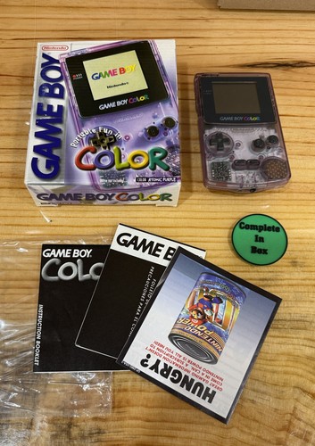 Game boy color handheld - game,