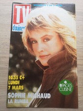 TV Télé d'Aujourd'hui du 5/03/1987; Sophie Michaud/ Cabrol et Ménardeau/ Hanin