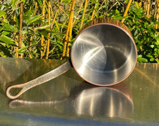 Casserole cuivre  VILLEDIEU GAOR 50  épaisseur 3mm diametre  12 CM