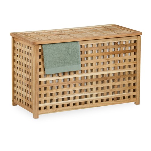 Meuble linge coffre - coffre,