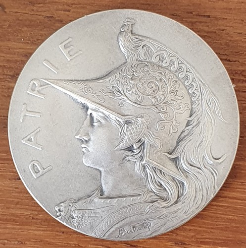 Médaille patrie art - art, nouveau