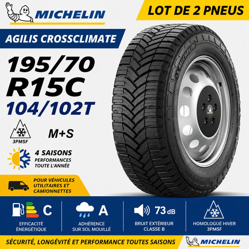 Lot pneus michelin - lot, 2