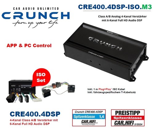 Amplificateur dsp crunch - amplificateur,